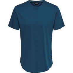 ONLY&SONS Męski t-shirt Matt Long y SS Tee Noos Majolica Blue (rozmiar S). Niebieskie koszulki męskie Only&Sons, s, bez wzorów, z bawełny, bez kołnierzyka. W wyprzedaży za 50,00 zł.