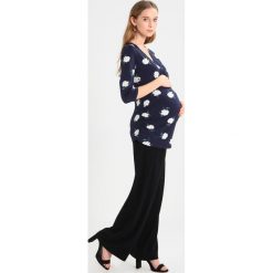 Bluzki damskie: DP Maternity RUCHED WRAP 3/4 SLEEVE Bluzka z długim rękawem black floral