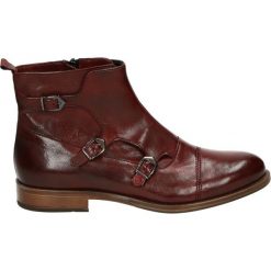 Botki - 371009FY O RE. Brązowe botki damskie skórzane marki Venezia. Za 469,00 zł.