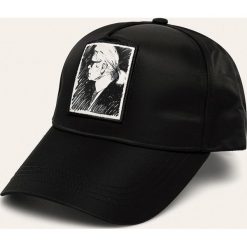 Karl Lagerfeld - Czapka. Czarne czapki damskie z poliesteru. Za 319,90 zł.