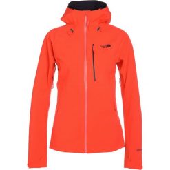 The North Face FIRE BRICK Kurtka przeciwdeszczowa fire brick red. Czerwone kurtki sportowe damskie The North Face, m, z elastanu. W wyprzedaży za 999,20 zł.