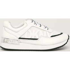 Dkny - Buty. Białe buty sportowe damskie DKNY, bez wzorów, ze skóry, sportowe. W wyprzedaży za 449,90 zł.