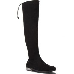 Muszkieterki JENNY FAIRY - WS18AW1275 Black. Czarne kozaki damskie Jenny Fairy, z tworzywa sztucznego, bez obcasa, bez zapięcia. Za 139,99 zł.
