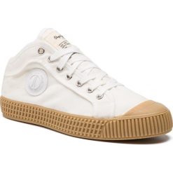 Trampki PEPE JEANS - In-G Hi Man PMS30544 Off White 803. Białe półbuty męskie Pepe Jeans, bez wzorów, z jeansu, eleganckie, bez zapięcia. Za 299,00 zł.