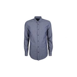 Koszule z długim rękawem Trussardi 52C00035 / Close fit Button Down. Niebieskie koszule męskie Trussardi, m, bez wzorów, button down, z długim rękawem. Za 289,00 zł.