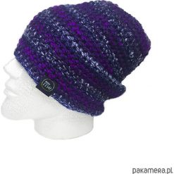 Czapka melanżowa FIOCOLOR. Niebieskie czapki zimowe damskie marki Pakamera. Za 109,00 zł.