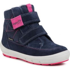 Śniegowce SUPERFIT - GORE-TEX 1-009314-8010 D Blau/Rosa. Niebieskie śniegowce dziewczęce Superfit, bez zapięcia. Za 339,00 zł.