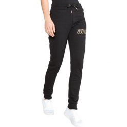 Versace Jeans Couture Spodnie dresowe Czarny. Czarne spodnie damskie Versace Jeans Couture, xs, z bawełny. Za 826,95 zł.