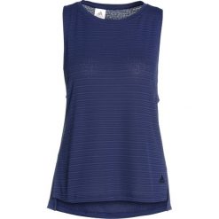 Adidas Performance CHILL Koszulka sportowa noble indigo. Niebieskie t-shirty damskie adidas Performance, xl, z materiału. Za 199,00 zł.