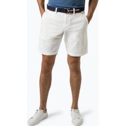 Tommy Hilfiger - Spodenki męskie - Brooklyn, biały. Białe spodenki i szorty męskie TOMMY HILFIGER, m, w paski, z bawełny, eleganckie. Za 299,95 zł.