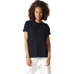 Koszulka adidas XbyO Tee (BK2297). Czarne bluzki damskie marki Adidas, z bawełny, z krótkim rękawem. Za 58,99 zł.