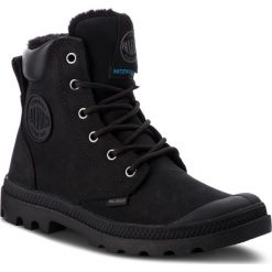 Trapery PALLADIUM - Pampa Sport Cuff Wps 72992-010-M Black/Black. Czarne trapery damskie Palladium, z wełny, sportowe. W wyprzedaży za 449,00 zł.