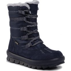 Śniegowce SUPERFIT - GORE-TEX 5-09217-80 M Blau. Niebieskie śniegowce dziewczęce Superfit, bez zapięcia. W wyprzedaży za 249,00 zł.
