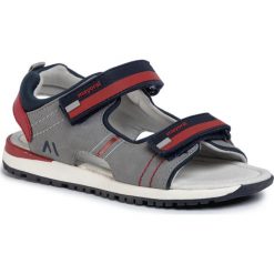 Sandały MAYORAL - 45221 Gris/Rojo 15. Szare sandały chłopięce Mayoral, ze skóry ekologicznej, bez zapięcia. Za 189,00 zł.