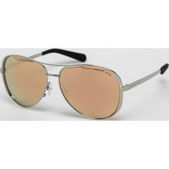 Michael Kors - Okulary OMK5004. Szare okulary przeciwsłoneczne męskie marki Michael Kors, z materiału. Za 459,90 zł.