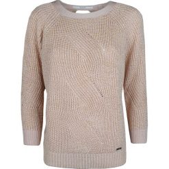 Guess Sweter "Alba". Swetry damskie Guess, z aplikacjami, z dzianiny, bez rękawów, bez kaptura. Za 219,00 zł.
