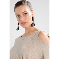 Swetry klasyczne damskie: Vila VIRIL TIE Sweter natural melange