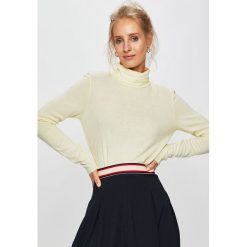 Answear - Sweter. Zielone swetry damskie ANSWEAR, s, bez wzorów, z wiskozy, bez rękawów. W wyprzedaży za 49,90 zł.