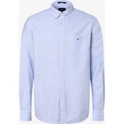 Gant - Koszula męska, niebieski. Niebieskie koszule męskie GANT, m, eleganckie. Za 379,95 zł.