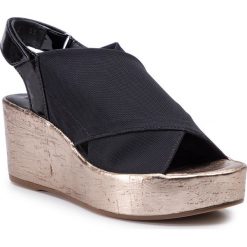 Sandały HÖGL - 7-103236 Black 0100. Czarne klapki damskie HÖGL, bez wzorów, ze skóry, bez obcasa, na obcasie. W wyprzedaży za 399,00 zł.