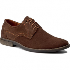 Półbuty LASOCKI FOR MEN - NE-223 Brązowy. Brązowe derby męskie Lasocki For Men, z materiału. W wyprzedaży za 99,99 zł.