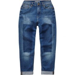 Dżinsy "Momsy" - Mom fit - w kolorze niebieskim. Niebieskie jeansy damskie Denim Special, l. W wyprzedaży za 150,95 zł.