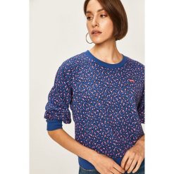 Levi's - Bluza. Niebieskie bluzy damskie Levi's®, s, bez wzorów, z bawełny, bez rękawów, bez kaptura. W wyprzedaży za 159,90 zł.