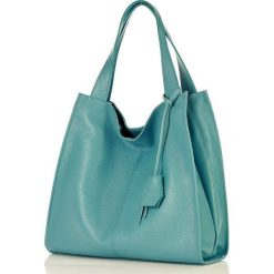 Sofia - marco mazzini torebka skórzana xxl shopper niebieski celeste. Niebieskie torby damskie na zakupy MAZZINI, bez wzorów, ze skóry, eleganckie, duże, bez dodatków. W wyprzedaży za 329,00 zł.