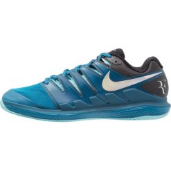 Nike Performance AIR ZOOM VAPOR X CLAY Obuwie do tenisa Outdoor green abyss/multicolor/bleach. Niebieskie buty trekkingowe męskie marki Nike Performance, z gumy, outdoorowe. W wyprzedaży za 471,20 zł.