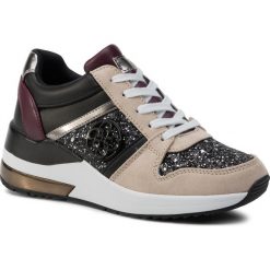 Sneakersy GUESS - Joyd2 FL7JO2 FAM12 BORDE. Czarne półbuty damskie Guess, ze skóry ekologicznej. W wyprzedaży za 499,00 zł.