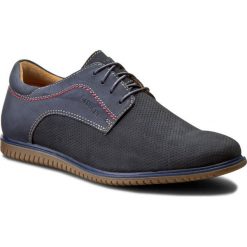 Półbuty LASOCKI FOR MEN - MB-RAMON-04 Granatowy. Niebieskie półbuty męskie marki Lasocki For Men, na co dzień, ze skóry. Za 169,99 zł.