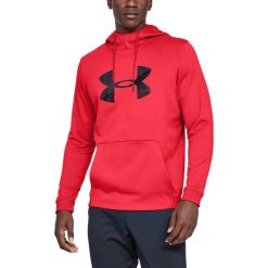 Under Armour Armour Fleece® Bluza Czerwony. Czerwone bluzy męskie Under Armour, m, z nadrukiem, z poliesteru, bez kołnierzyka, bez rękawów, bez kaptura. Za 274,95 zł.