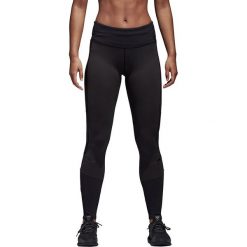 Legginsy do biegania damskie ADIDAS ULTRA TIGHTS / CF6005. Czarne spodnie damskie Adidas, s, bez wzorów, do biegania. Za 459,00 zł.