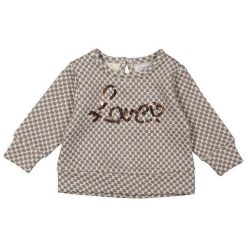 Dirkje Bluza Dziewczęca Love 92 Wielokolorowa. Szare bluzy dziewczęce Dirkje, z napisami, bez rękawów, bez kaptura. Za 69,00 zł.