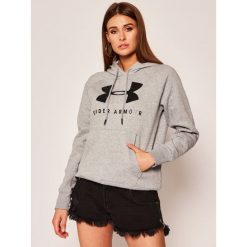 Bluza Under Armour Rival Fleece Sportstyle Graphic 1348550. Szare bluzy damskie Under Armour, xs, bez wzorów, z bawełny, bez rękawów, bez kaptura. Za 199,00 zł.