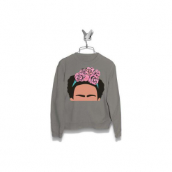 Bluza Frida Kalo Męska. Szare bluzy męskie marki Failfake, xxl, bez wzorów, bez kołnierzyka, bez rękawów, bez kaptura. Za 160,00 zł.