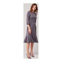 Sukienka Dairon Taupe XXS fioletowy. Fioletowe sukienki damskie Marie Zélie, na co dzień, s, w paski, z elastanu, z falbankami, bez rękawów, rozkloszowane. Za 367,00 zł.