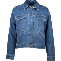 Kurtka dżinsowa w kolorze niebieskim. Niebieskie kurtki damskie Wrangler, s, bez wzorów. W wyprzedaży za 183,95 zł.