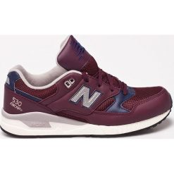 New Balance - Buty. Brązowe buty sportowe męskie marki New Balance, z materiału. W wyprzedaży za 239,90 zł.
