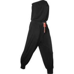 Kombinezony damskie: Kombinezon „bandeau” bonprix czarny