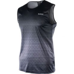 Koszulki sportowe męskie: Hi-tec Koszulka męska Marod Black/jet Black r. L