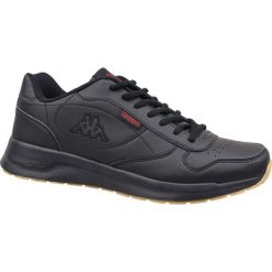 Czarne Buty Kappa Base Ii M 242492-1111. Czarne buty sportowe męskie Kappa, ze skóry, bez zapięcia. W wyprzedaży za 179,00 zł.