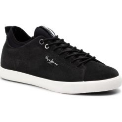 Sneakersy PEPE JEANS - New Marton Basic PMS30556 Antracite 982. Czarne sneakersy męskie Pepe Jeans, na co dzień, bez wzorów, z jeansu, bez zapięcia. W wyprzedaży za 239,00 zł.