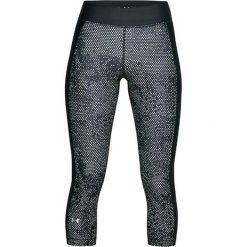 Spodnie w kolorze czarnym ze wzorem. Bryczesy damskie Under Armour, xs, z materiału. W wyprzedaży za 114,95 zł.