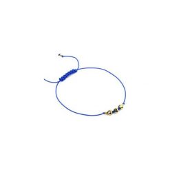 Bransoletka Hematyt Złoty Sznurek. Żółte bransoletki damskie Brazi druse jewelry, z nylonu, z hematytem, złote. Za 70,00 zł.
