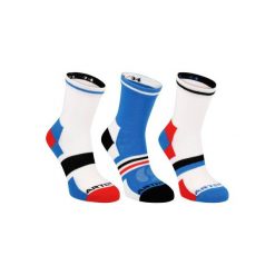 Skarpety RS160 Jr X3. Białe skarpetki męskie marki ARTENGO. Za 14,99 zł.