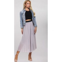 Jasnoszara Spódnica Resale. Szare spódniczki damskie other, s, bez wzorów, midi. Za 79,99 zł.
