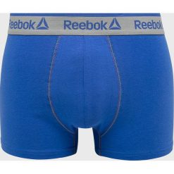Reebok - Bokserki (2-pack). Czarne bokserki męskie Reebok, bez wzorów, z elastanu. Za 89,90 zł.