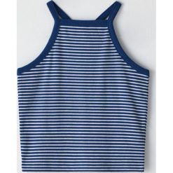 Crop top z dekoltem halter - Granatowy. Niebieskie topy damskie Cropp, s, bez wzorów, bez kołnierzyka. W wyprzedaży za 15,99 zł.