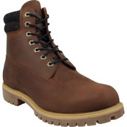 Timberland 6 Inch Boot A1QZJ. Pomarańczowe buty trekkingowe męskie Timberland, na zimę, ze skóry, bez zapięcia. W wyprzedaży za 699,99 zł.